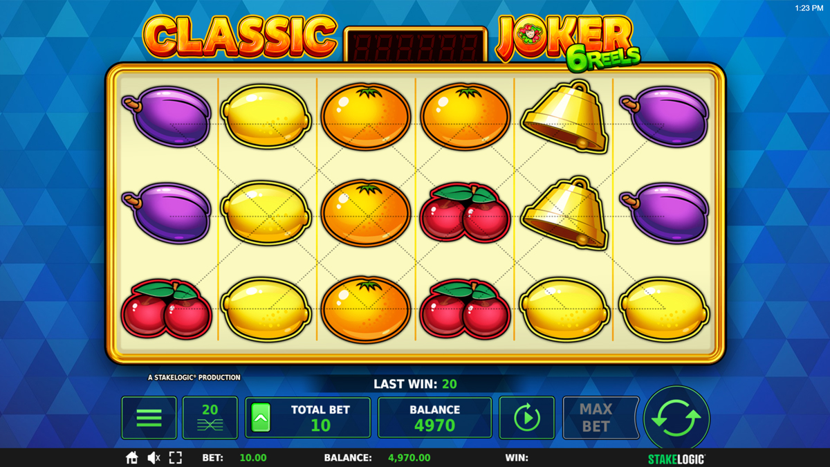 Classic Joker 6 Reels screenshot