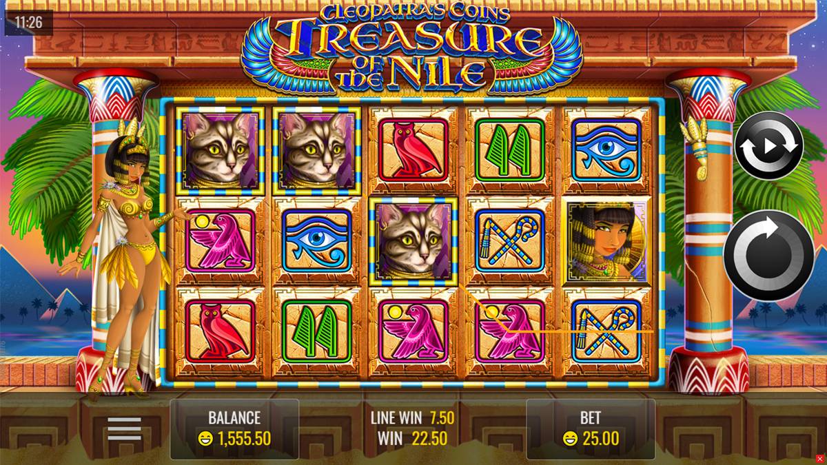 Cleopatra's Coins Treasure of the Nile screenshot