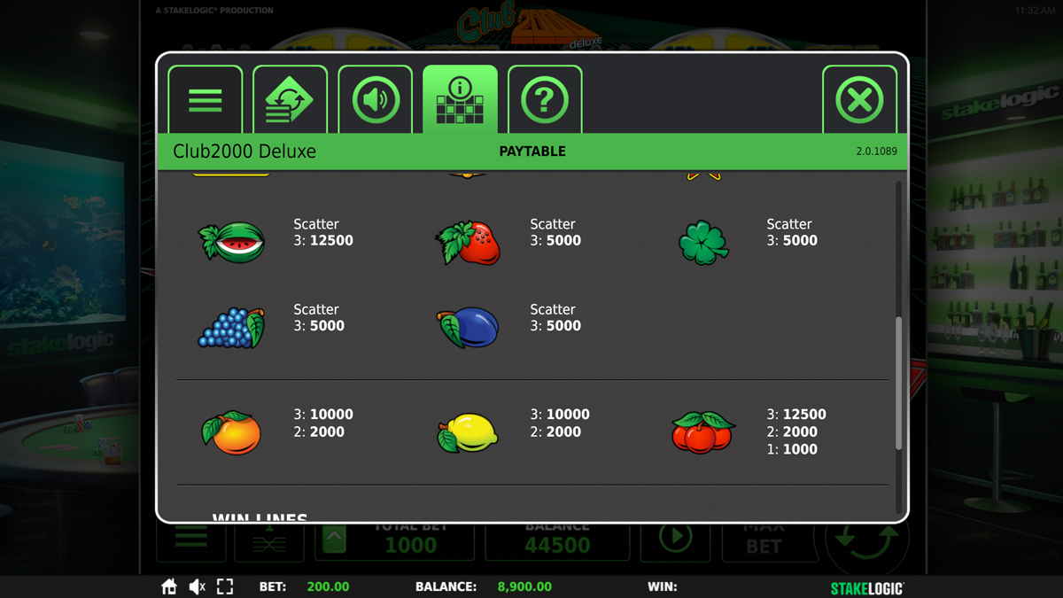 Club 2000 screenshot