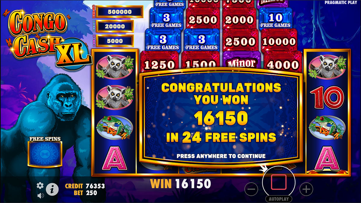 Congo Cash screenshot