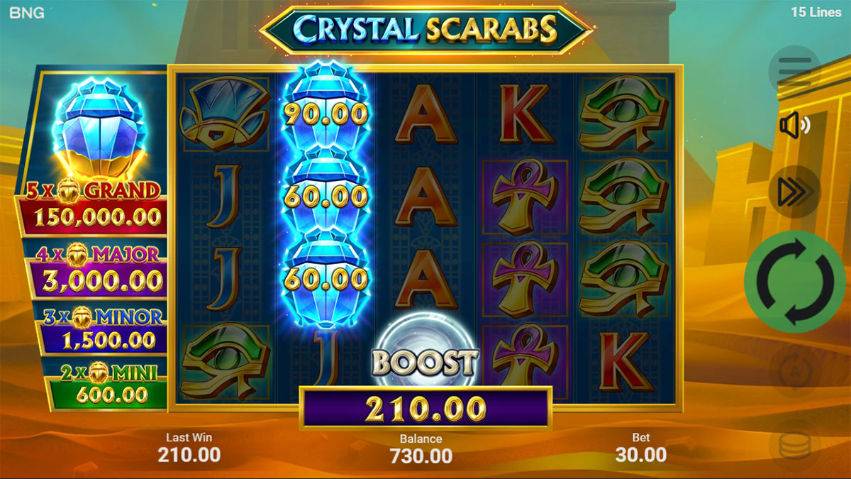 Crystal Scarabs screenshot