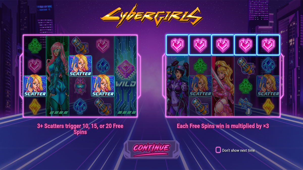 Cybergirls screenshot