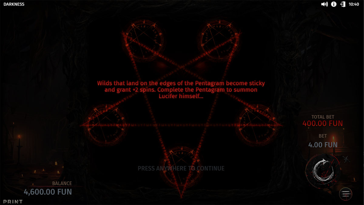 Darkness screenshot