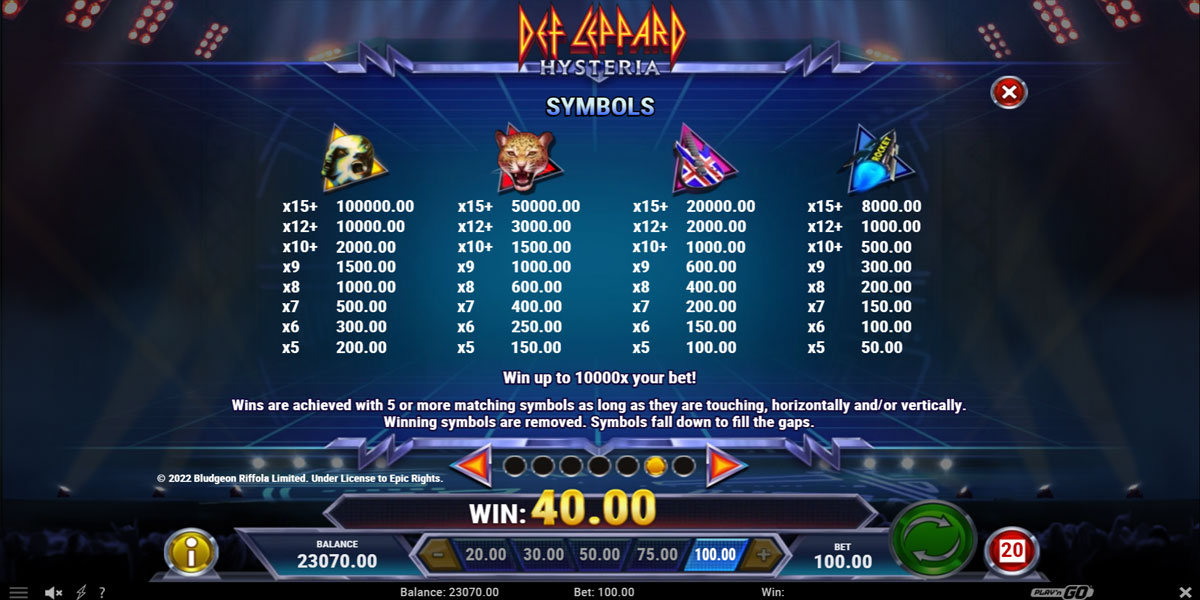 Def Leppard Hysteria screenshot