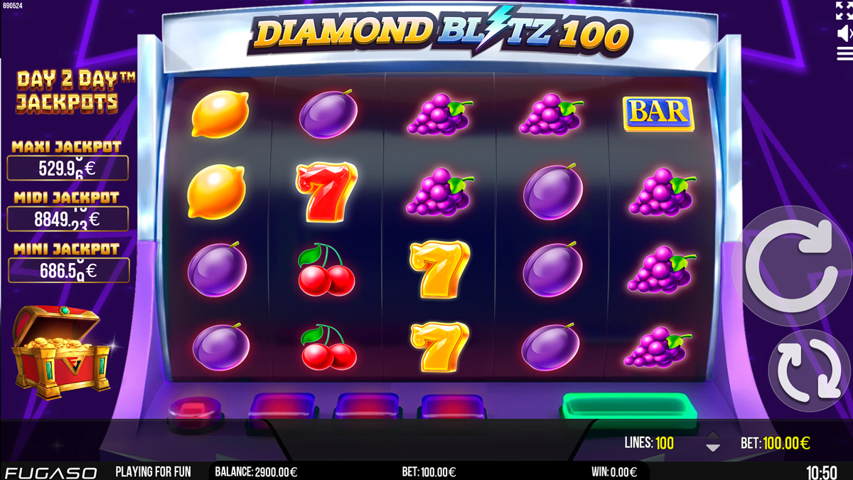 Diamond Blitz 100 screenshot