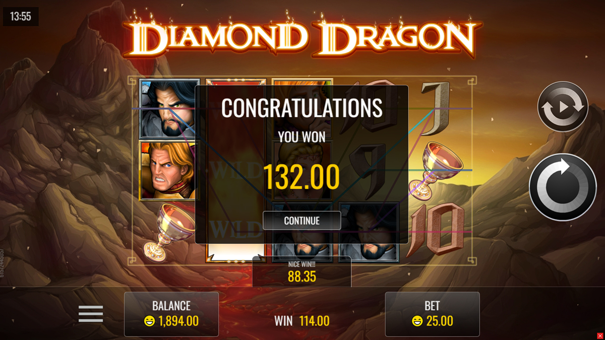 Diamond Dragon screenshot