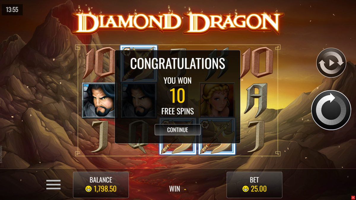 Diamond Dragon screenshot