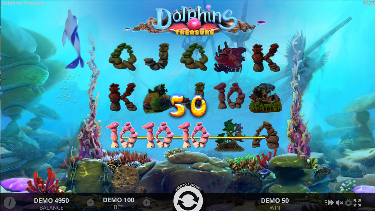 Dolphins Treasure screenshot