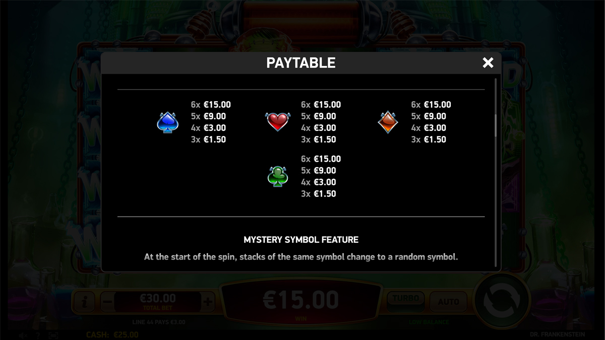 Dr Frankenstein screenshot
