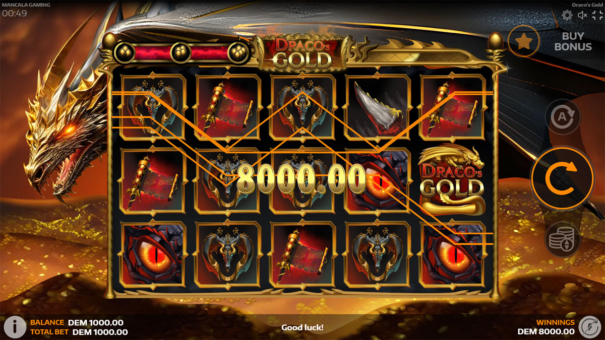 Draco's Gold screenshot