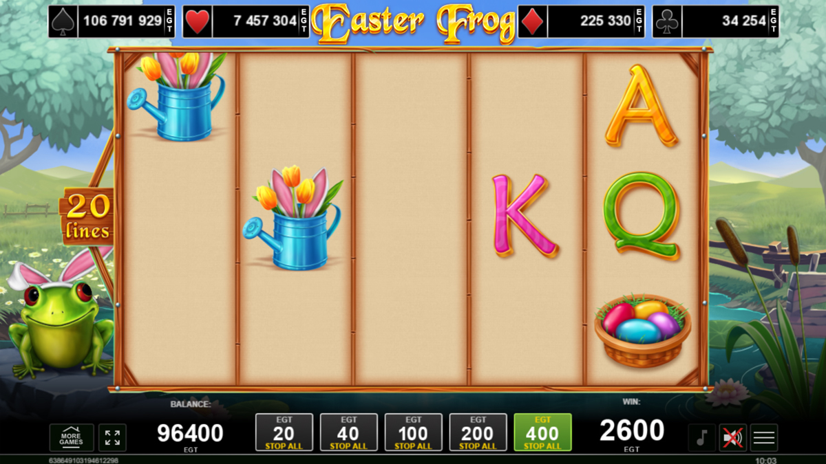 Easter Frog screenshot