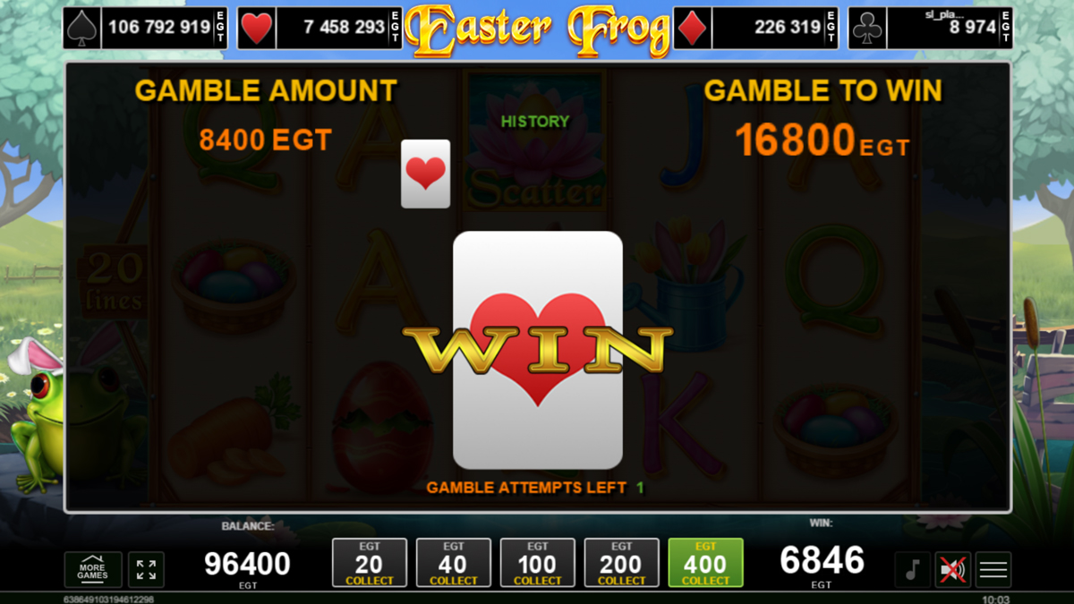 Easter Frog screenshot