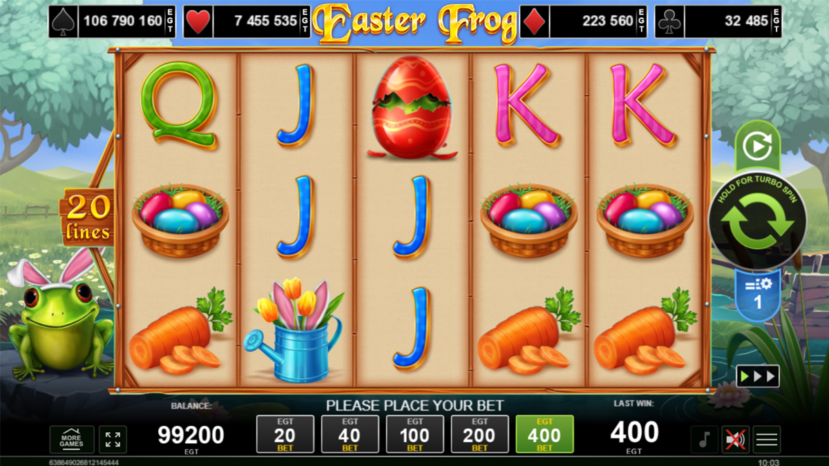 Easter Frog screenshot