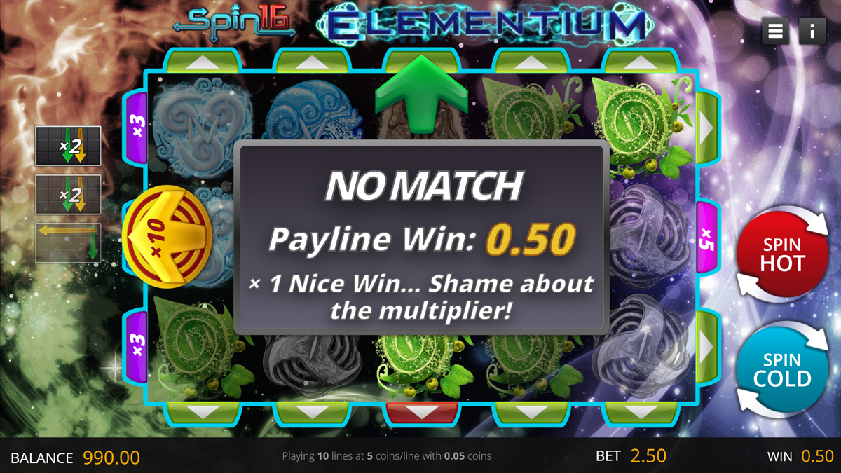 Elementium Spin16 screenshot