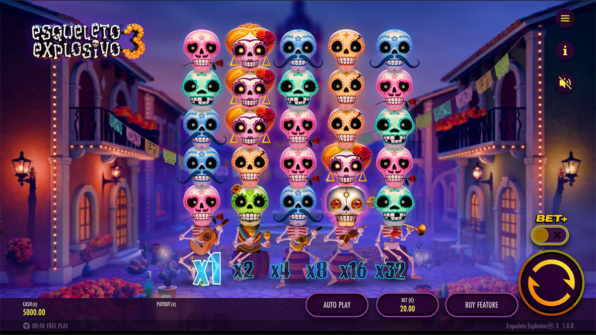 Esqueleto Explosivo 3 screenshot
