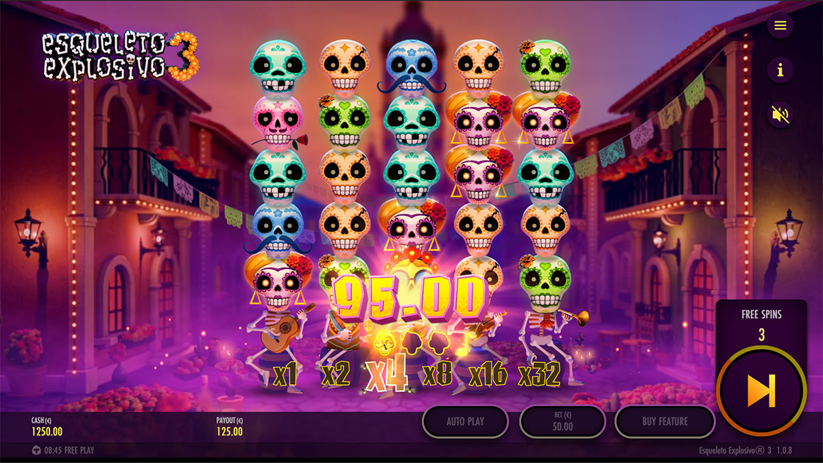 Esqueleto Explosivo 3 screenshot