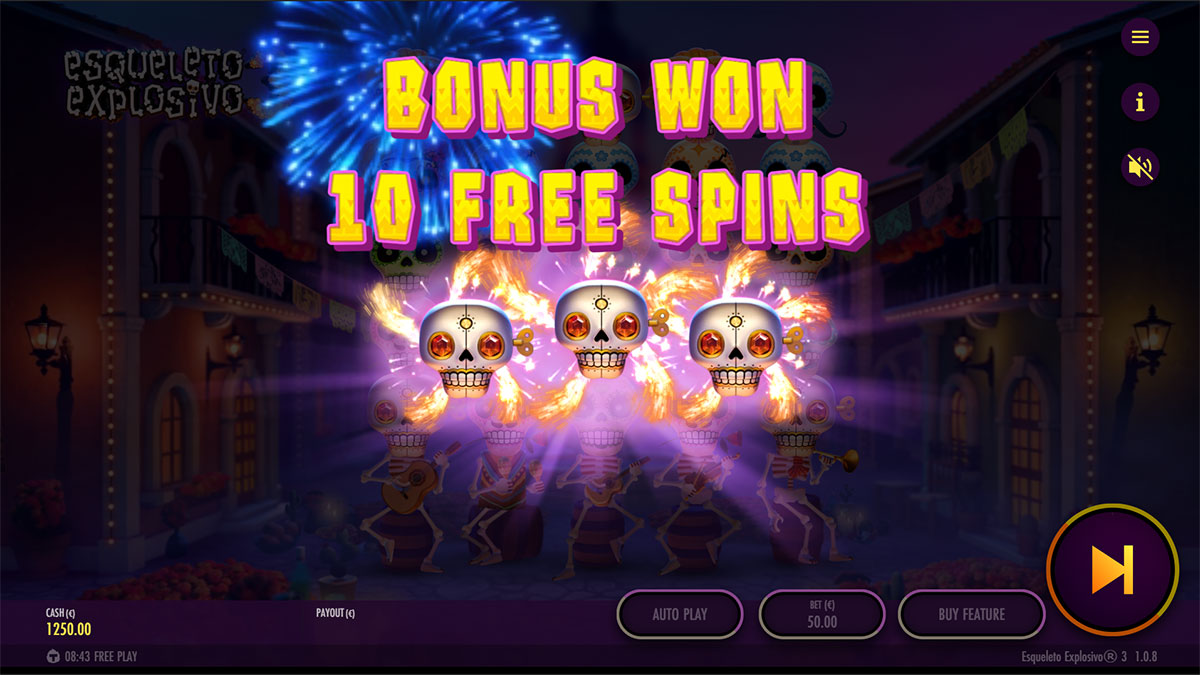 Esqueleto Explosivo 3 screenshot