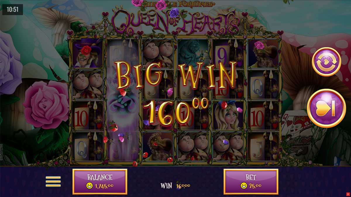 Fairytale Fortunes Queen of Hearts screenshot