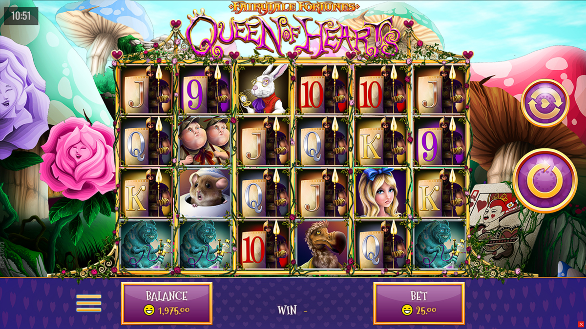 Fairytale Fortunes Queen of Hearts screenshot