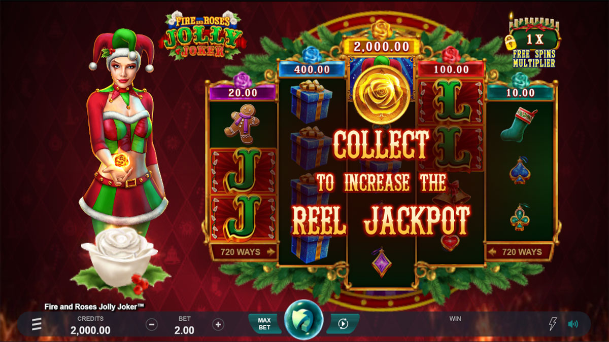 Fire and Roses Jolly Joker screenshot