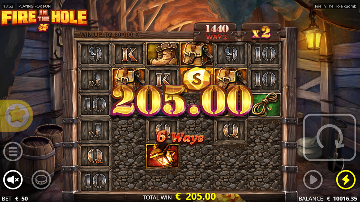 Fire in the Hole screenshot