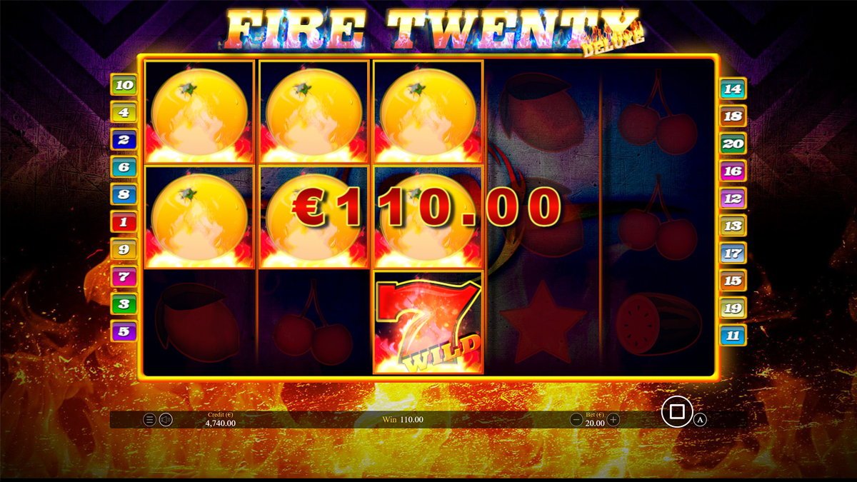 Fire Twenty Deluxe screenshot