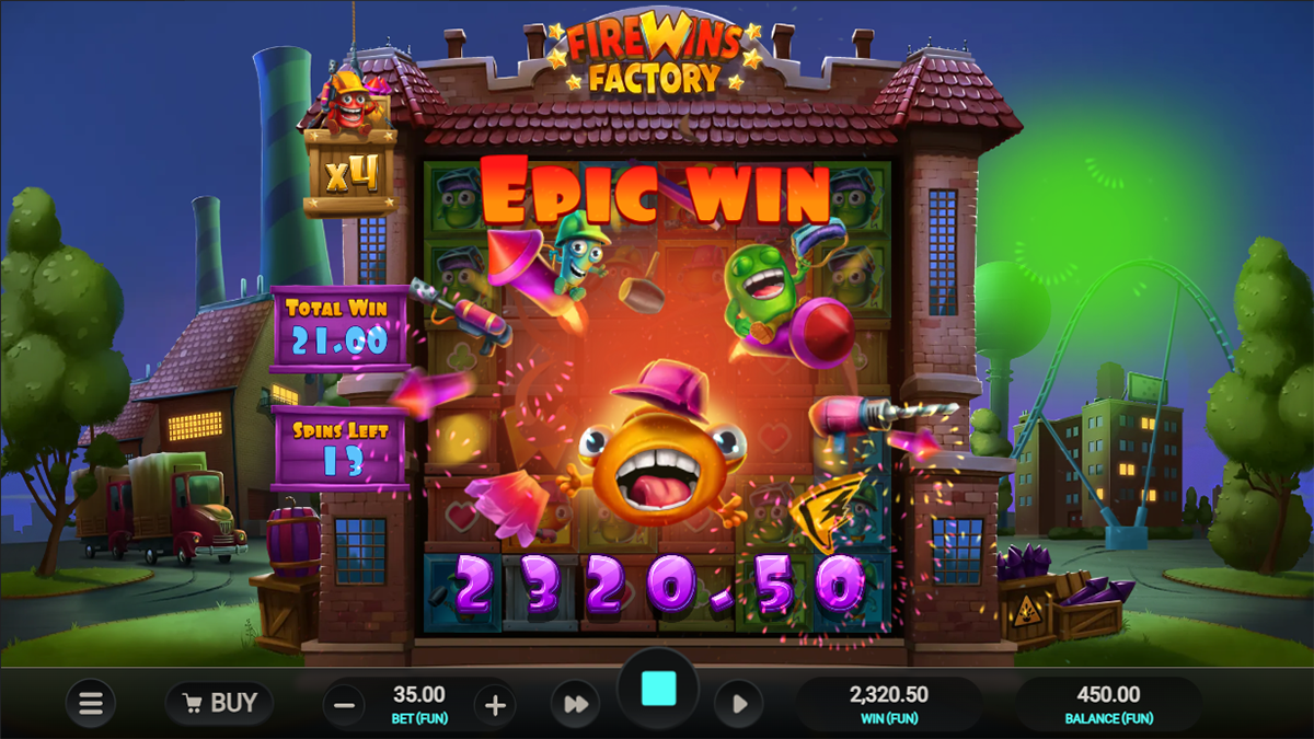 Firewins Factory screenshot