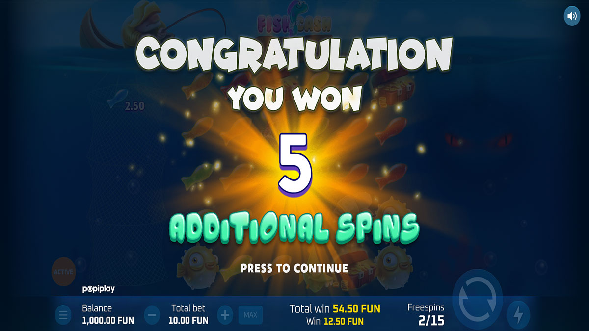 Fish and Cash screenshot