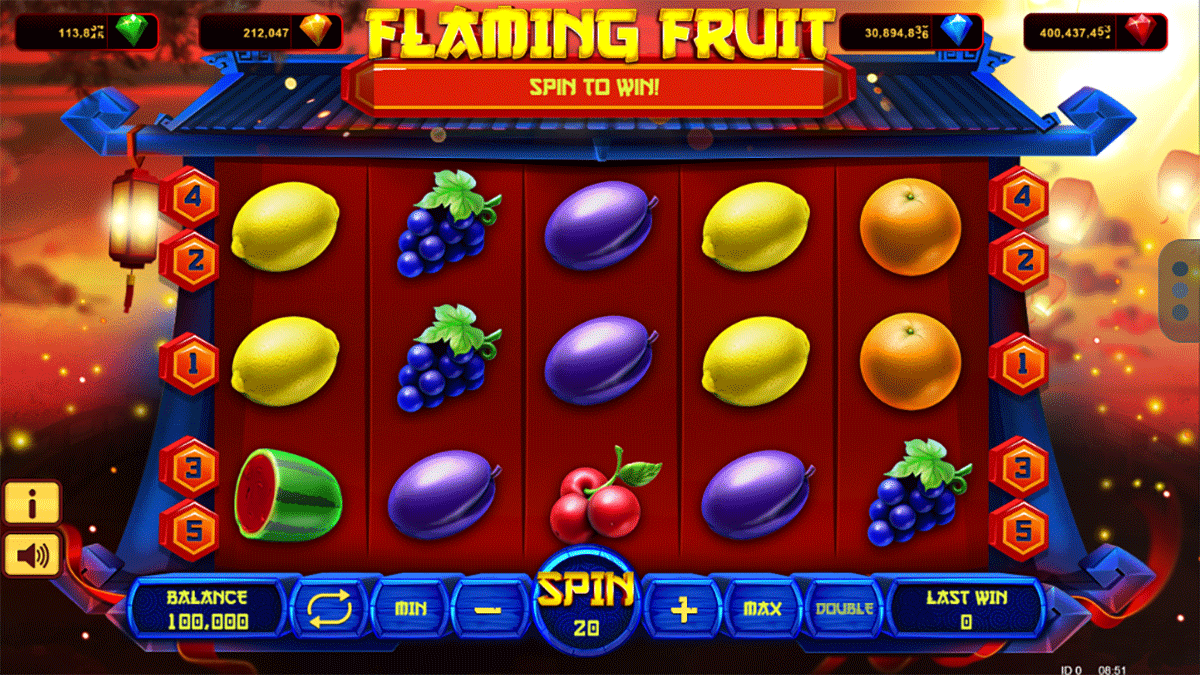 Flaming Fruit (Popok Gaming) screenshot
