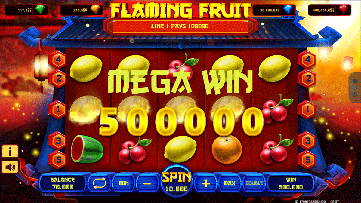 Flaming Fruit (Popok Gaming) screenshot
