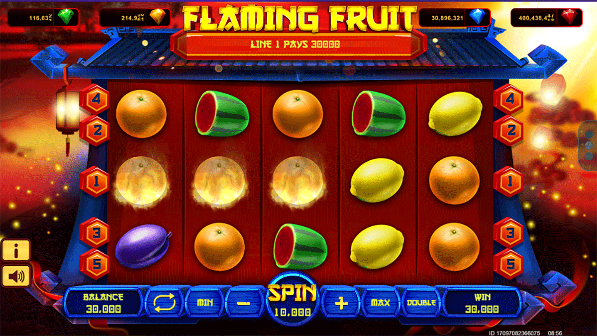 Flaming Fruit (Popok Gaming) screenshot