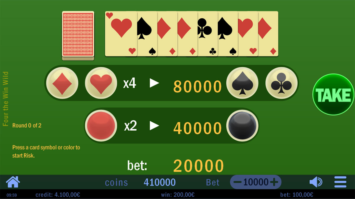Four the Win Wild screenshot