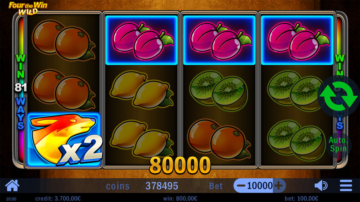Four the Win Wild screenshot