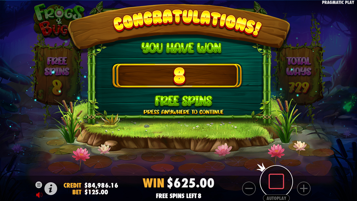 Frogs & Bugs screenshot