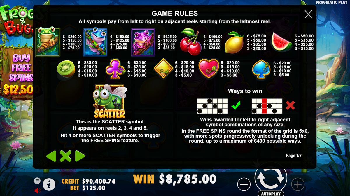 Frogs & Bugs screenshot