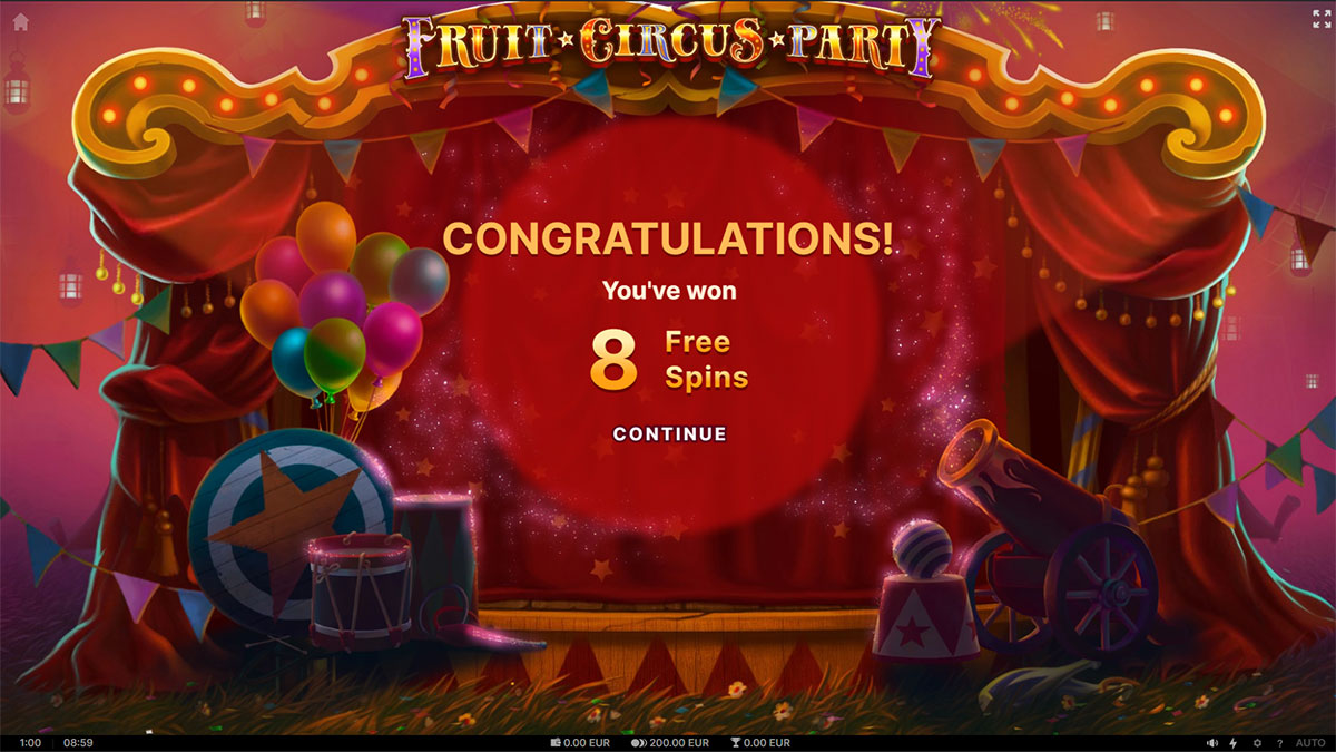 Fruit Circus Party screenshot
