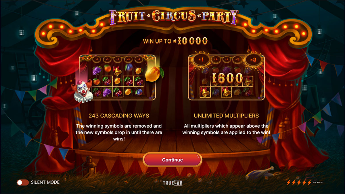 Fruit Circus Party screenshot