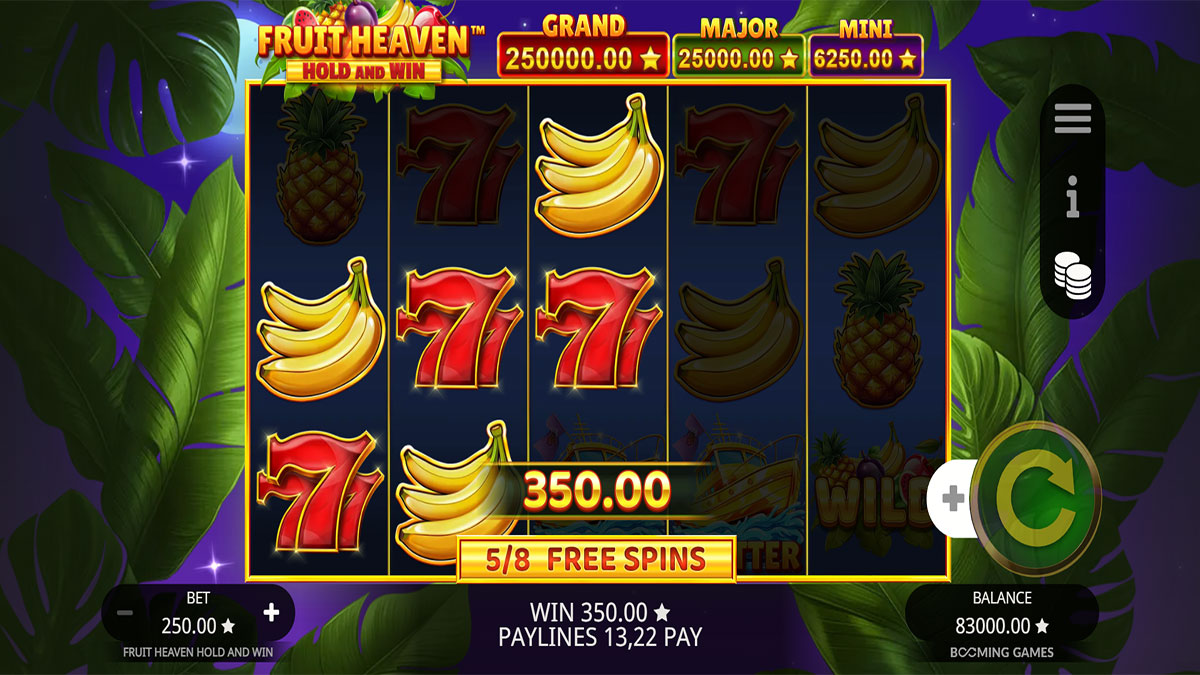 Fruit Heaven Hold and Win screenshot