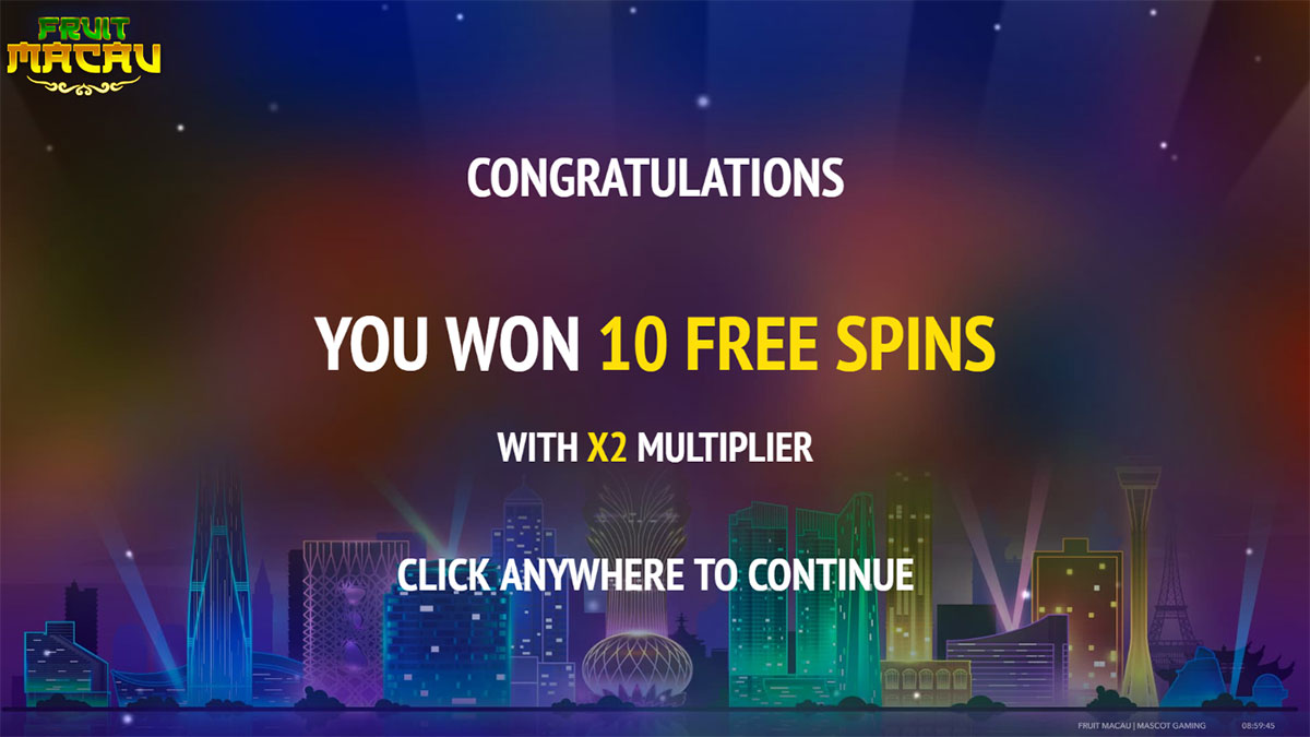 Fruit Macau screenshot