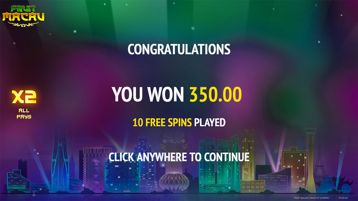 Fruit Macau screenshot