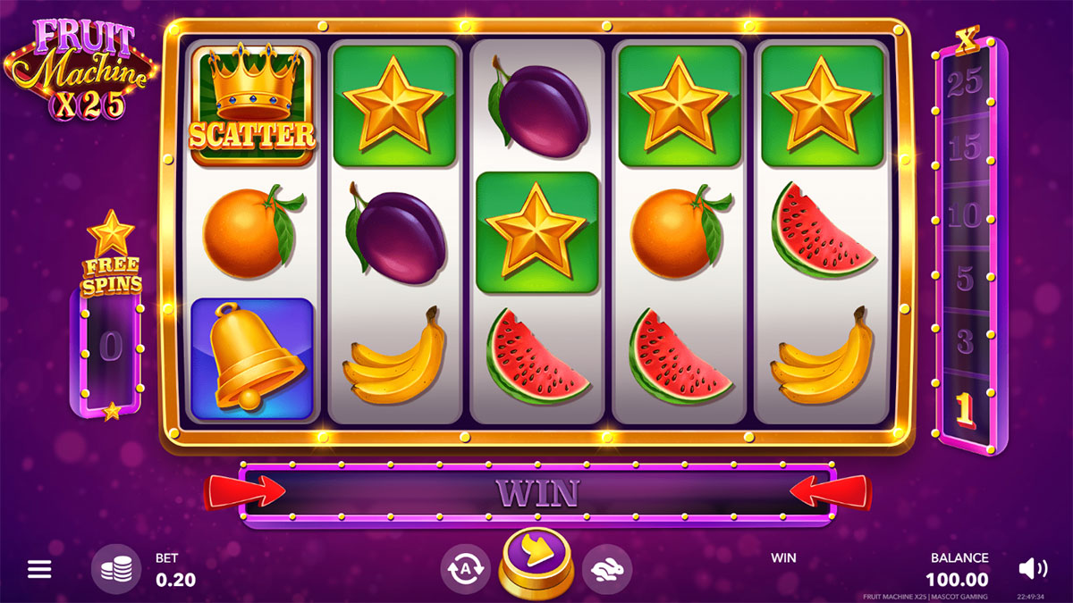 Fruit Machine x25 screenshot