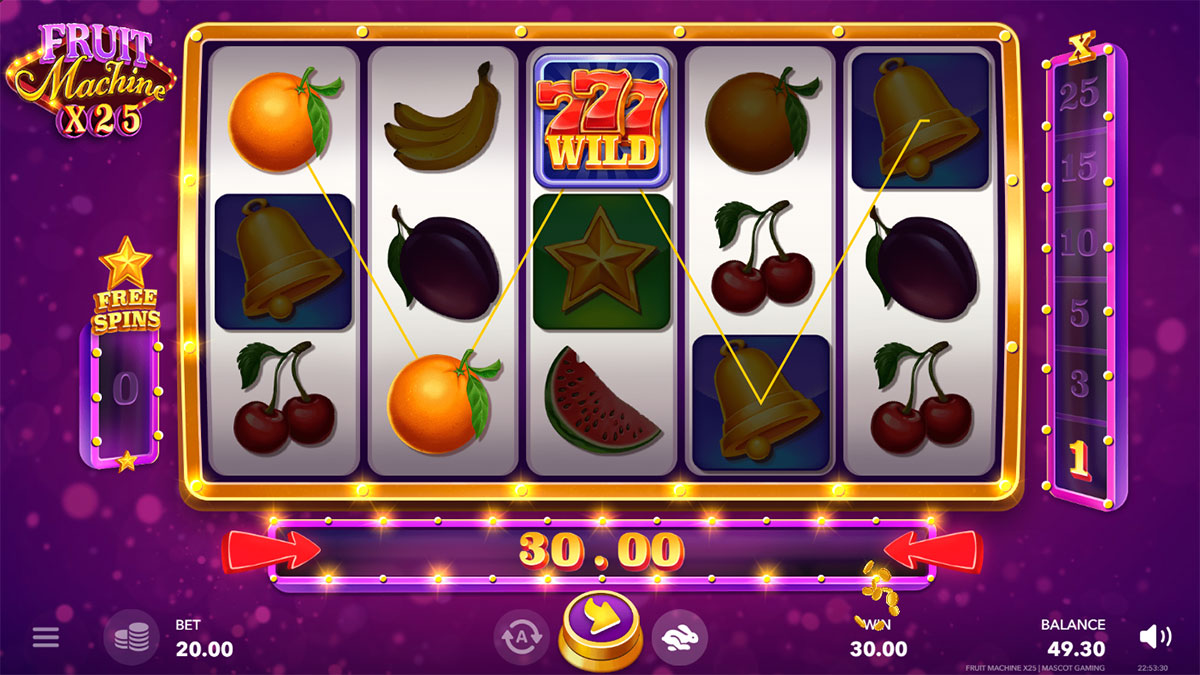 Fruit Machine x25 screenshot