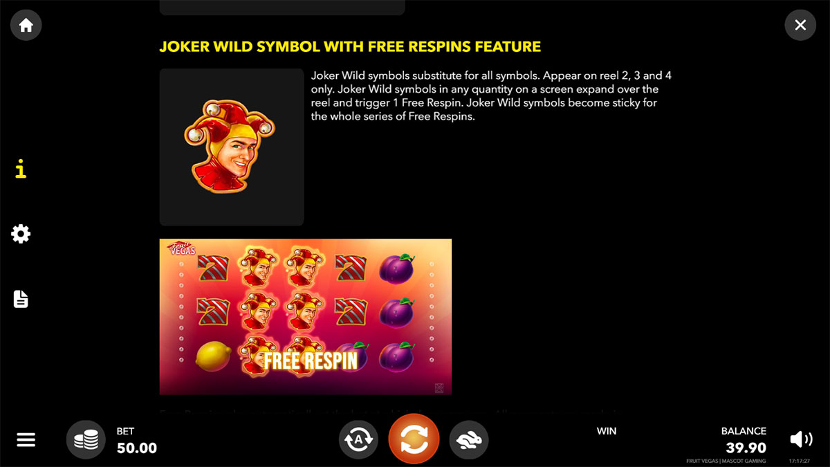Fruit Vegas screenshot