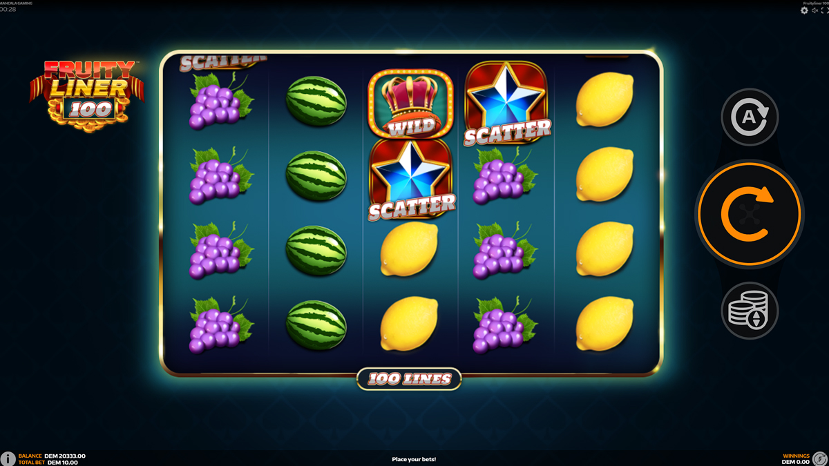 Fruityliner 100 screenshot