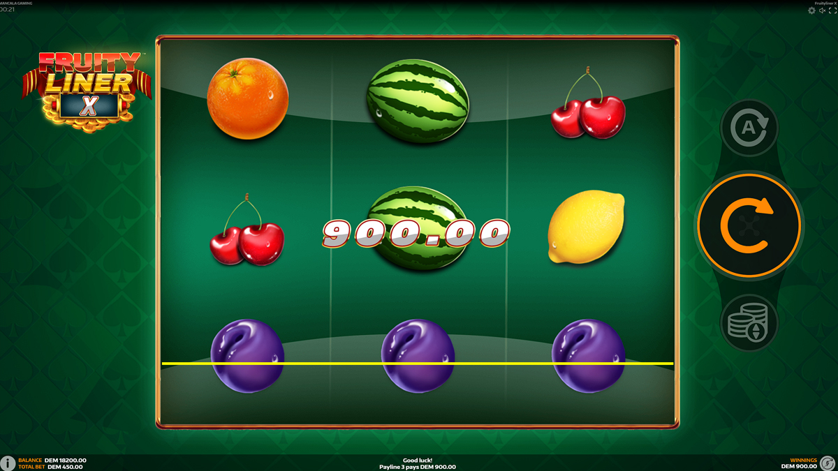 Fruityliner X screenshot