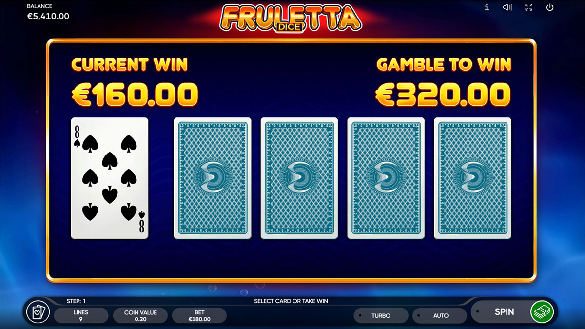 Fruletta Dice screenshot