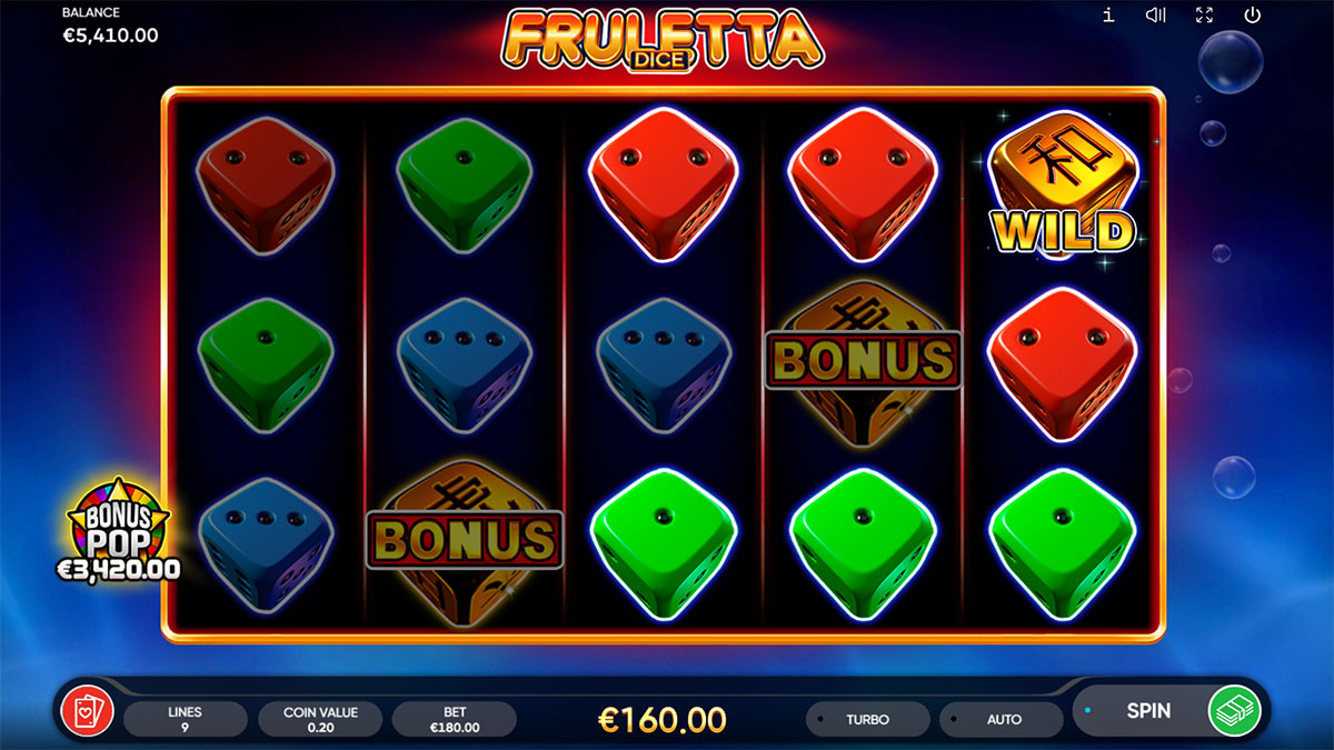 Fruletta Dice screenshot