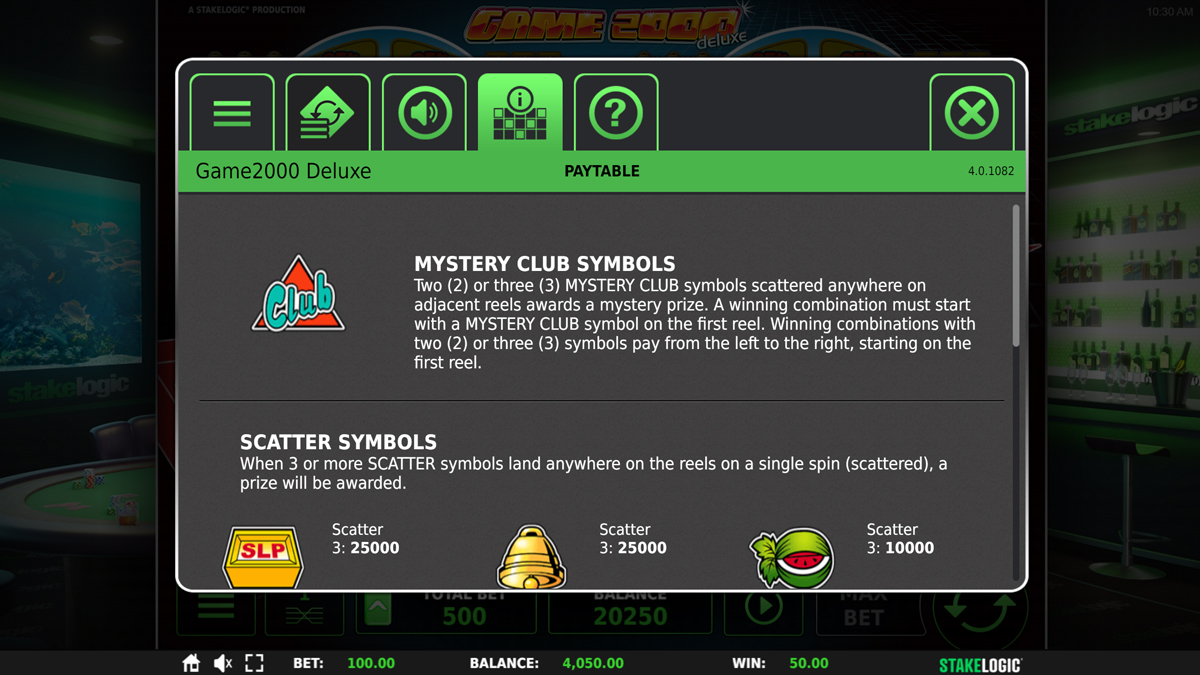 Game 2000 screenshot
