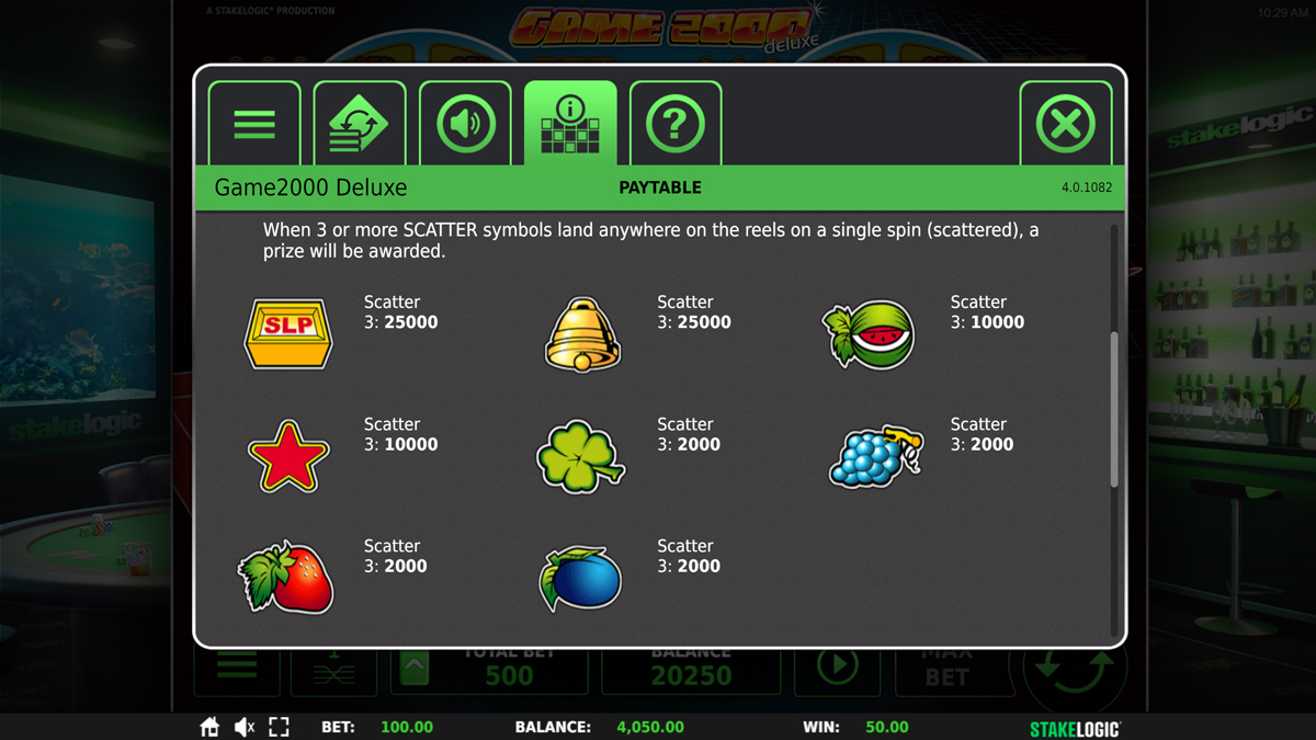 Game 2000 screenshot