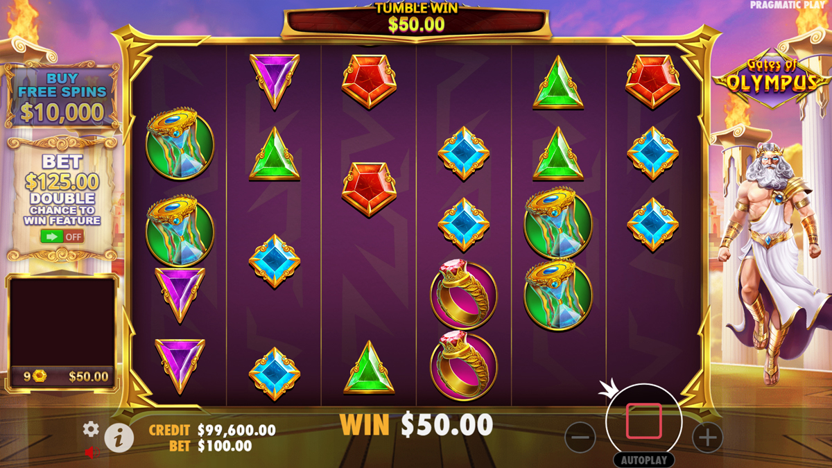 Gates of Olympus screenshot